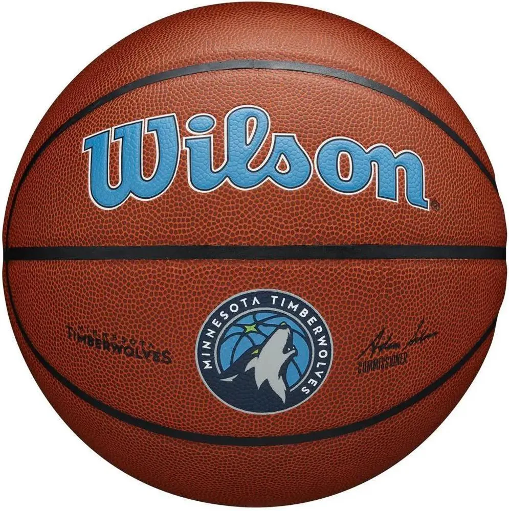 Мяч баскетбольный Wilson NBA Team Alliance Minnesota Timberwolves