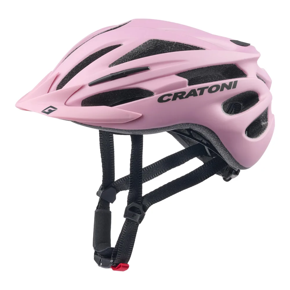 Велосипедный шлем Cratoni Pacer, матовый розовый