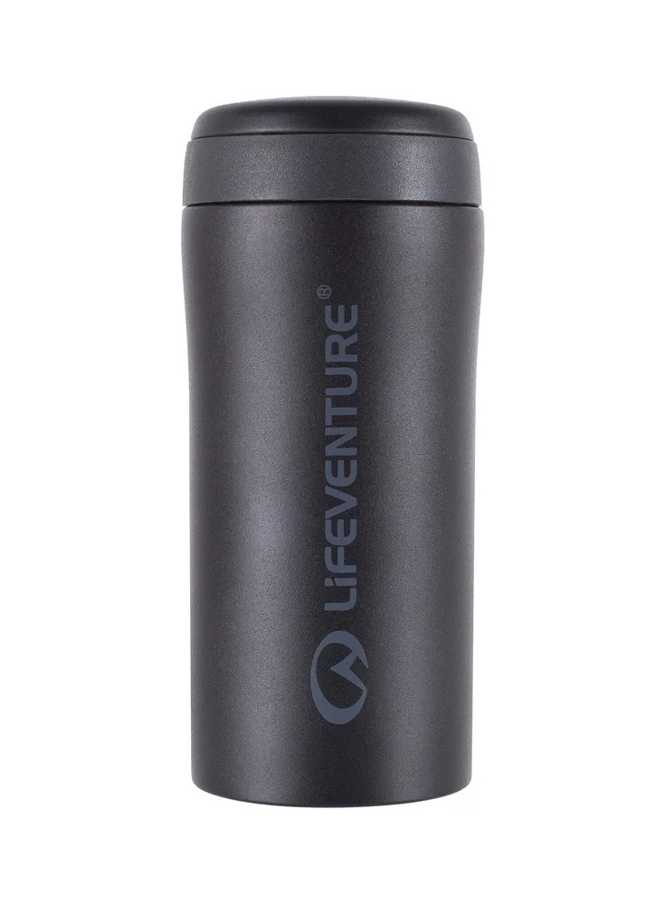 Термокружка для кофе Lifeventure Thermal Mug чёрная матовая