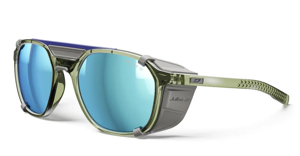 Поляризационные очки Julbo Slack Cover, зелёные, категория 4