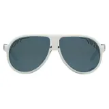 Солнцезащитные очки Pit Viper The Miami Nights Jethawk HDPV серебристые — фото 1