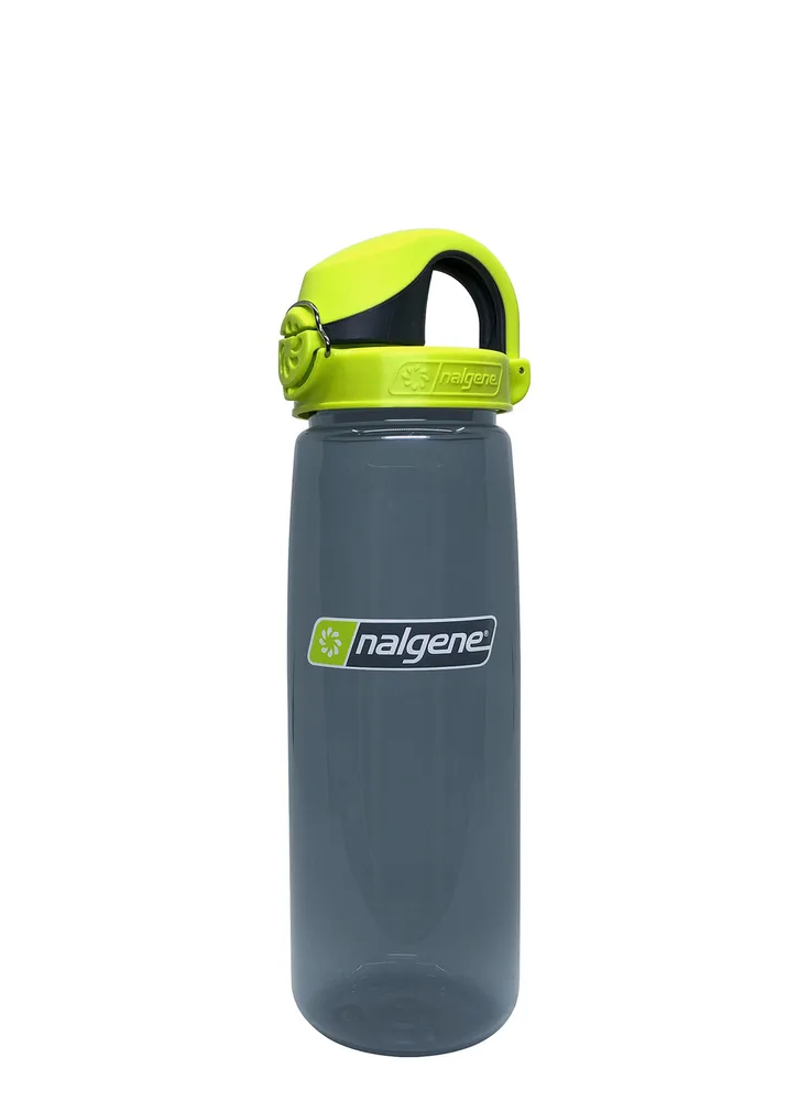 Бутылка туристическая Nalgene On The Fly 24 oz (700 мл) charcoal/lime