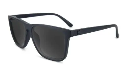 Солнцезащитные очки Knockaround Fast Lanes чёрные, категория 3, поляризация