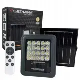 Прожектор светодиодный на солнечной батарее GERMINA Gemini 50 Вт с пультом — фото 1