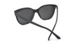 Солнцезащитные очки Knockaround Fast Lanes черные, кэт-ай, поляризация — фото 4