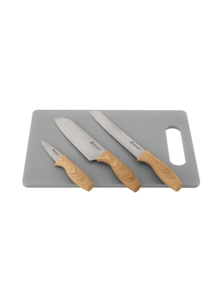 Набор ножей Outwell Caldas Knife Set с разделочной доской