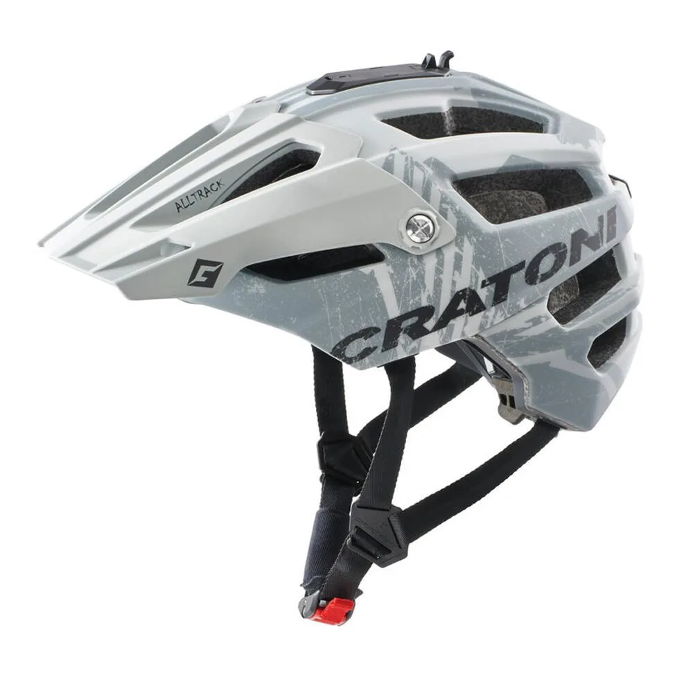 Велосипедный шлем Cratoni AllTrack MTB серый