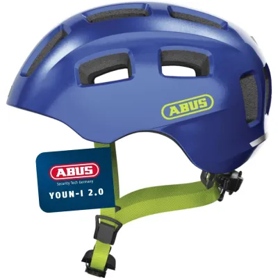 Детско-подростковый велосипедный шлем ABUS Youn-I 2.0 синий