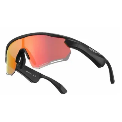Очки спортивные ROCKBROS SP251 Bluetooth с красными поляризационными линзами