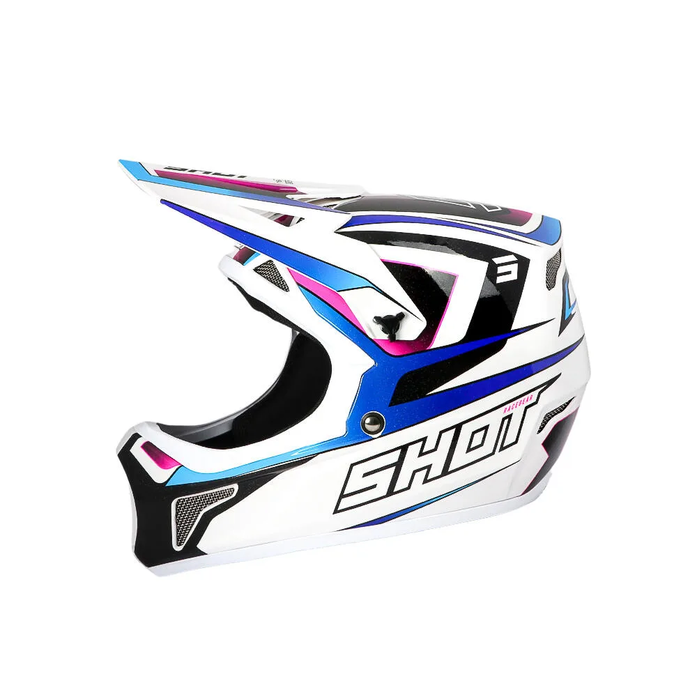 Шлем велосипедный полнолицевой Shot Race Gear Level, 59-60, Белый