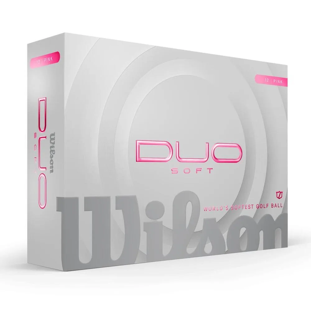 Мячи для гольфа Wilson Duo Soft, 12 шт