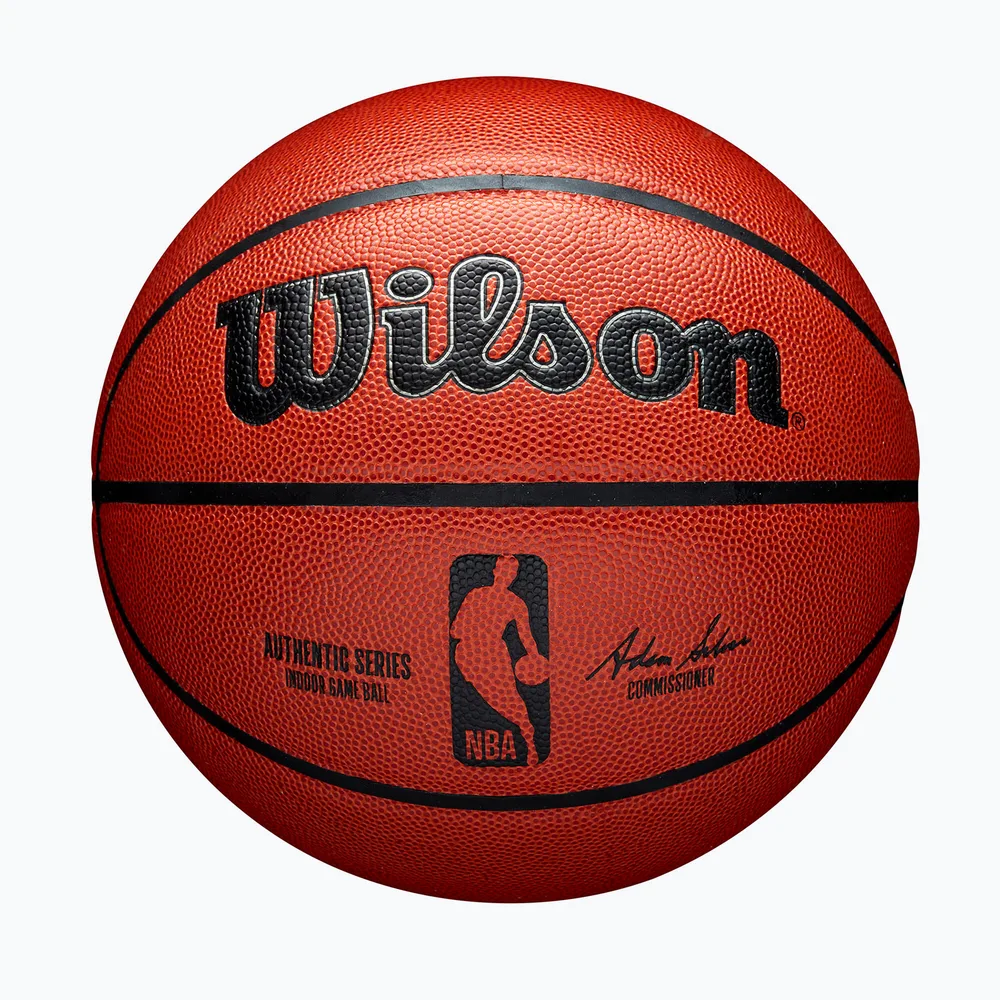 Мяч баскетбольный Wilson NBA Authentic Indoor оранжевый размер 5