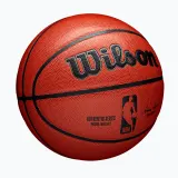 Мяч баскетбольный Wilson NBA Authentic Indoor оранжевый размер 5 — фото 2