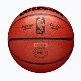 Мяч баскетбольный Wilson NBA Authentic Indoor оранжевый размер 5 — фото 6