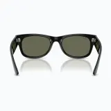 Солнцезащитные очки Ray-Ban Mega Wayfarer II черно-зеленые — фото 5