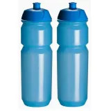 Tacx Бутылка для воды 2 x 750 мл – прозрачные синие бутылки для питья — фото 1