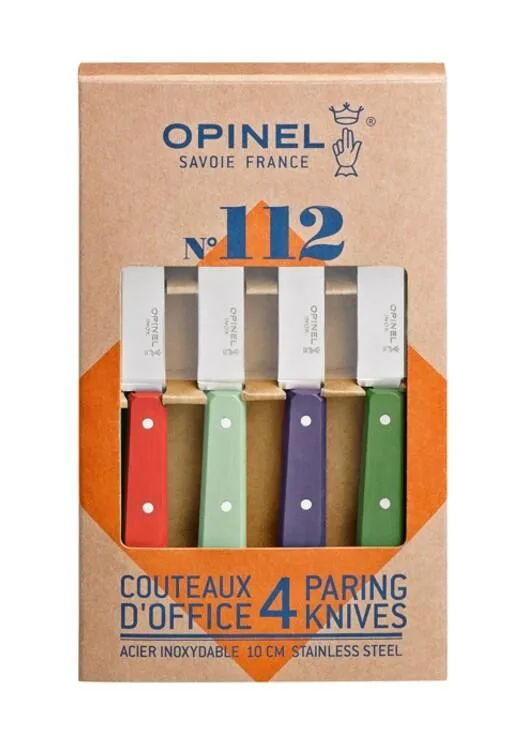 Opinel Набор из 4 универсальных ножей Landscape Colours