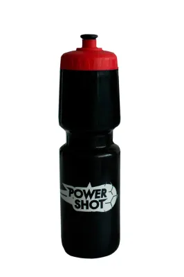 Набор бутылок для воды Power Shot, 5 шт, чёрный/красный