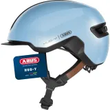 Шлем велосипедный городской Abus HUD-Y, 57 - 61 cm, Синий — фото 1
