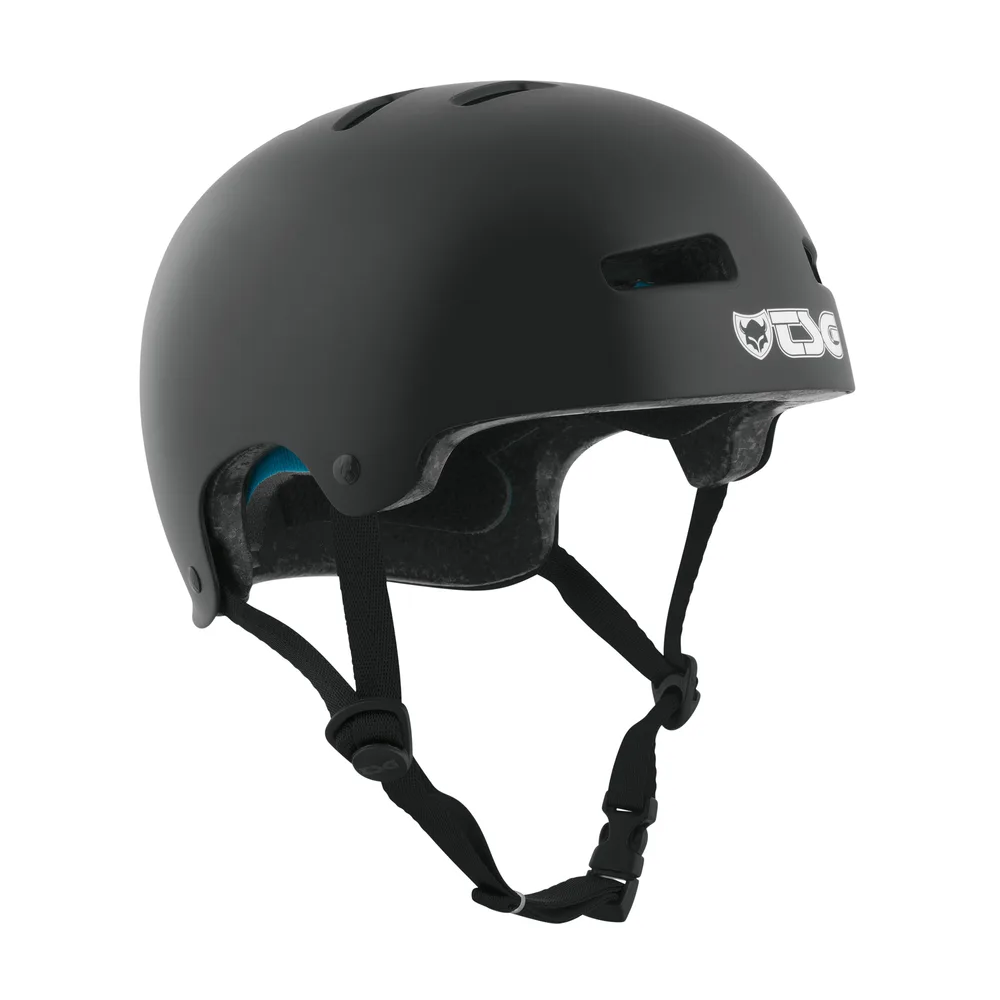 Шлем TSG Evolution Solid Color Youth, чёрный сатиновый