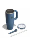 Термокружка Hydro Flask Travel Tumbler Clear Lid Harbor 710 мл — фото 2