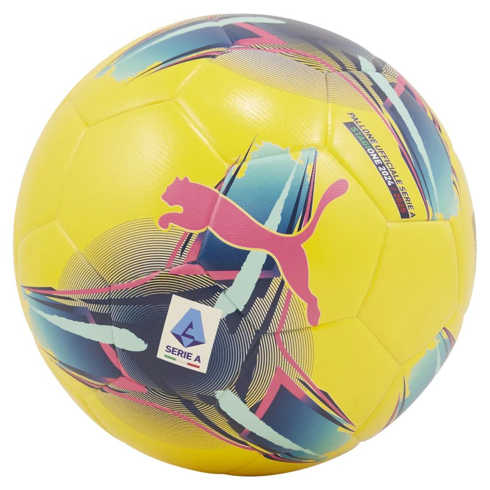 Мяч футбольный Serie A PUMA Dandelion Multi Colour Yellow