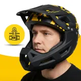 Manta Велосипедный шлем Xrider Full Face с защитой подбородка, регулируемый — фото 4