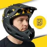 Manta Велосипедный шлем Xrider Full Face с защитой подбородка, регулируемый — фото 5