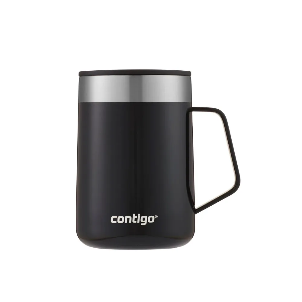 Contigo Термокружка Streeterville Desk Mug 420 мл, цвет Лукреция (чёрный)