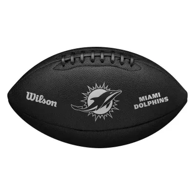 Мяч для американского футбола Wilson NFL Miami Dolphins Metallic