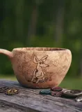 Туристическая кружка Kupilka 12 Moomin Sniff (0,12 л) — коричневая — фото 2