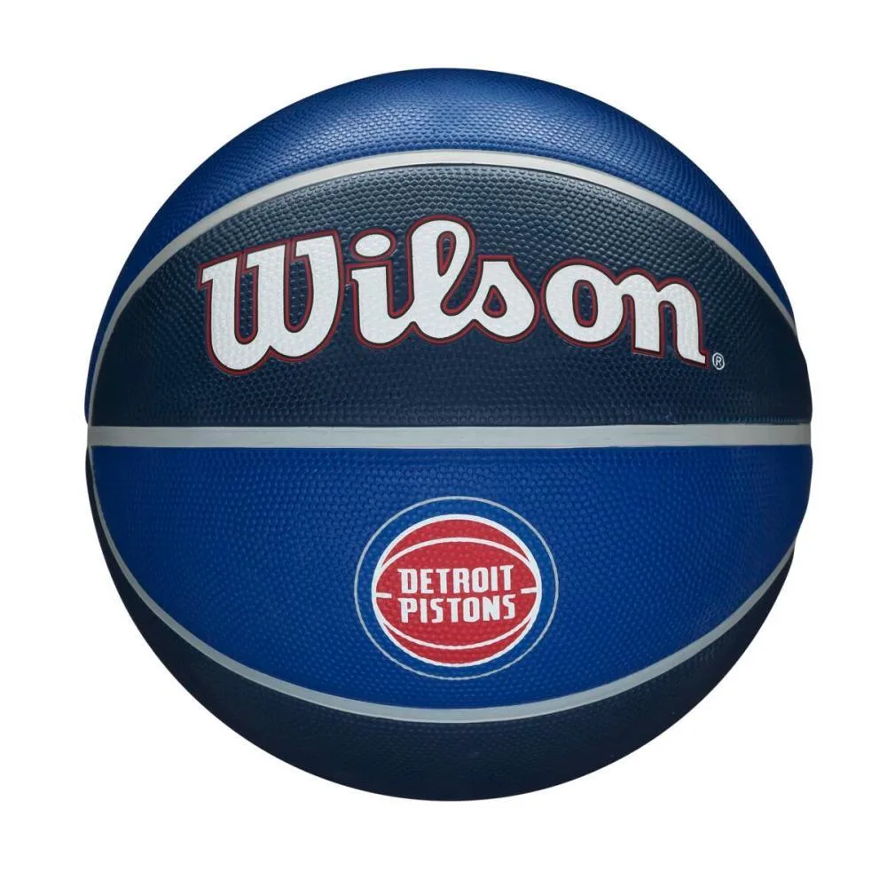 Мяч баскетбольный Wilson NBA Team Detroit Pistons, размер 7