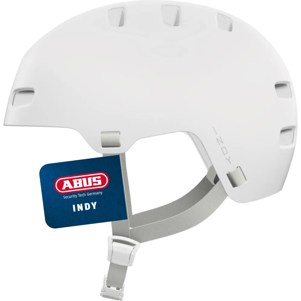 Велосипедный шлем Abus Indy, белый, 54-58 см