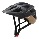Шлем велосипедный MTB Cratoni AllSet тёмно-песочный матовый — фото 1