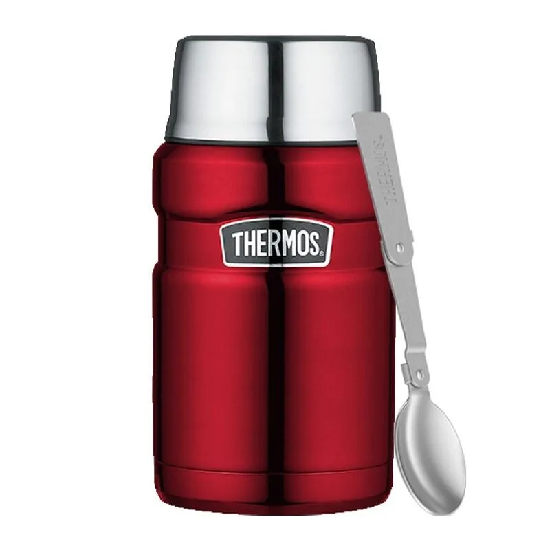 Термос для еды Thermos 710 мл с ложкой, красный
