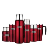 Термос для еды Thermos 710 мл с ложкой, красный — фото 4