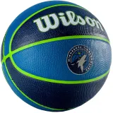 Мяч баскетбольный Wilson NBA Team Minnesota Timberwolves Ball, размер 7 — фото 2