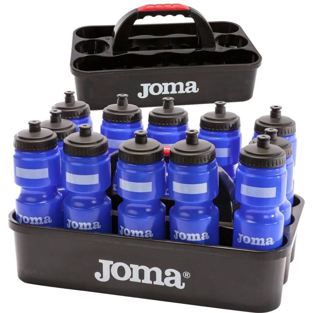 Набор бутылок для футбола Joma Carrier Pro Bottle Box, 12 шт