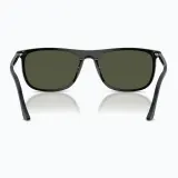 Солнцезащитные очки Ray-Ban RB2216 чёрно-зелёные — фото 5