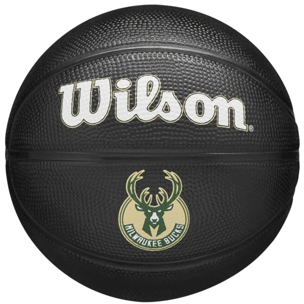 Мяч баскетбольный Wilson Team Tribute Milwaukee Bucks Mini Ball, размер 3