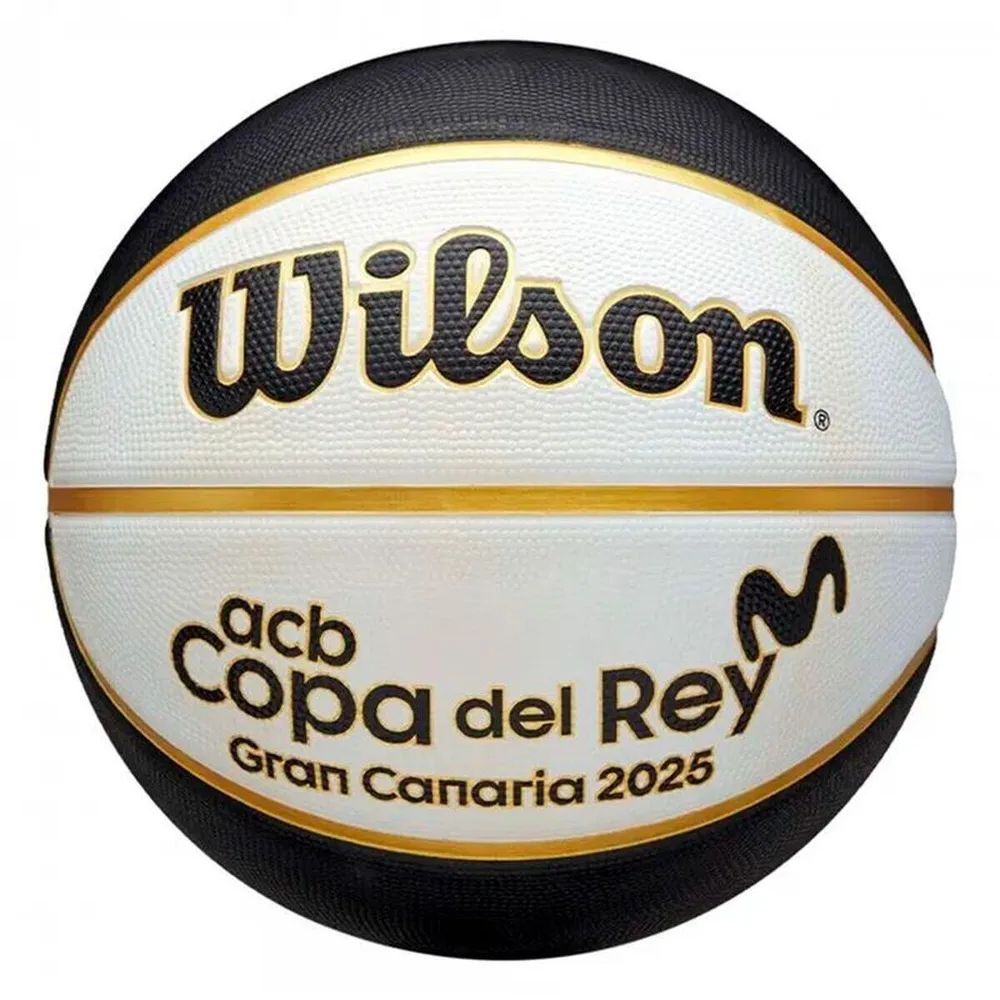 Мяч баскетбольный Wilson Copa del Rey, белый
