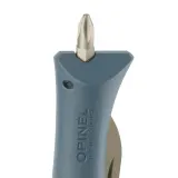 Нож многофункциональный Opinel №9, нержавеющая сталь, с отвёрткой и стриппером — фото 6