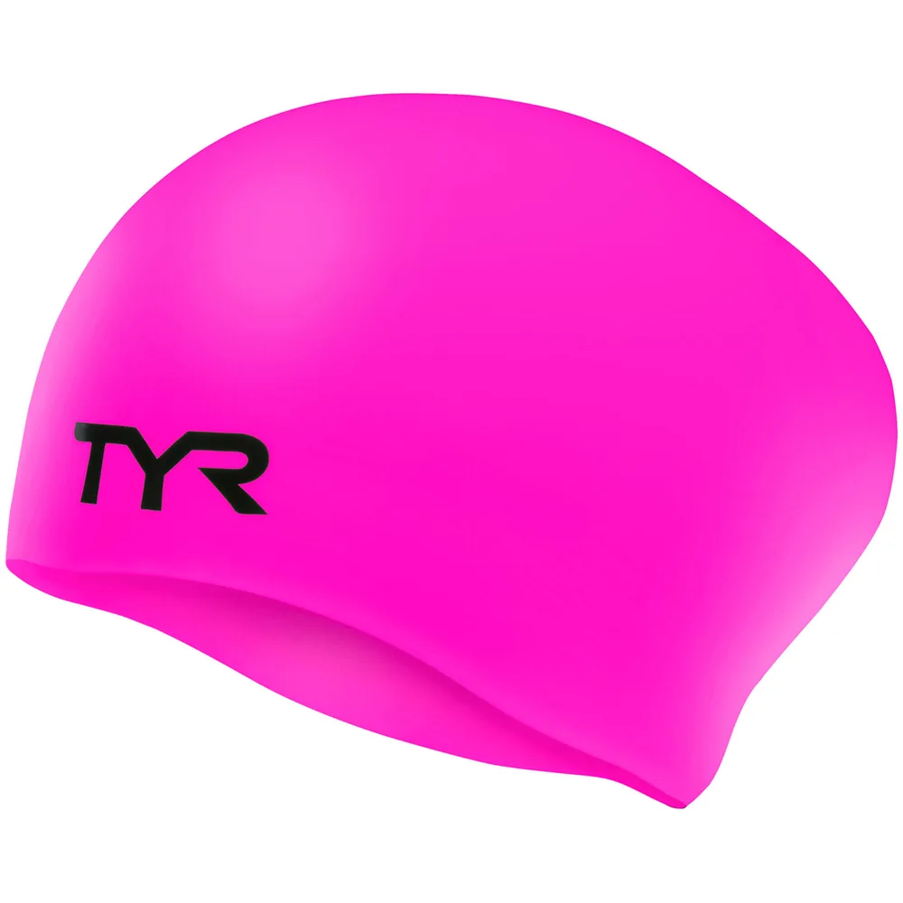 Шапочка для плавания TYR силиконовая для длинных волос, арт. X8938080