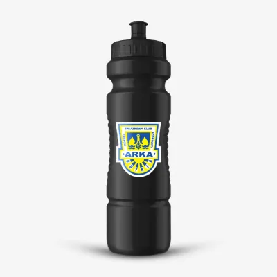 Большая бутылка для воды чёрная Arka Gdynia 900 мл