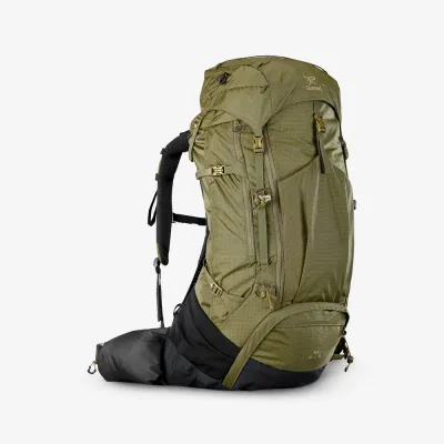 Объёмный трекинговый рюкзак под длинную спину Simond MT500 Air 60+10 л