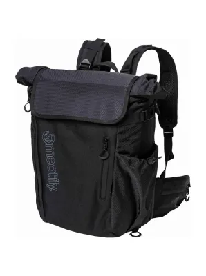 Рюкзак Meatfly, чёрный, лиловый, розовый, зелёный, 28 l, Чёрный