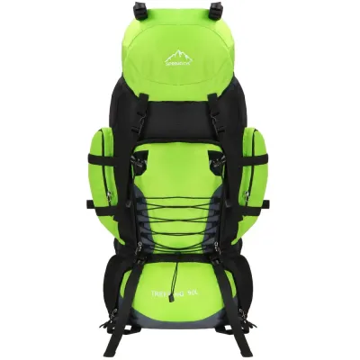 Рюкзак трекинговый Springos 90 л зеленый