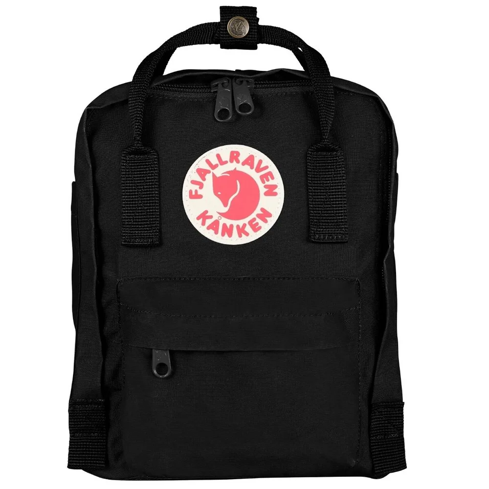 Рюкзак Fjallraven Kanken Mini 7 л из Vinylon F, 7L, Чёрный / 7L, Разноцветный / 7L, Karaibska zieleń / 7L, Серый / 7L, Тёмно-серый / 7L, Зелёный