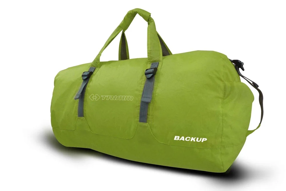 Сумка складная Trimm BACKUP 10 на плечо, 10 l, Светло-зелёный / 10 l, Оранжевый