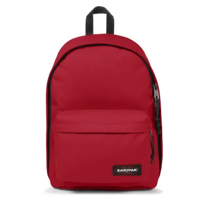 Рюкзак Eastpak Out Of Office 27 л, красный, бордовый, серый, синий, чёрный, разноцветный, 27 L, Красный